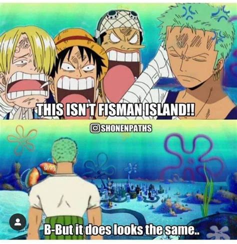 Bikini Bottom = Fishman Island Confirmed?? 😂 : r/MemePiece