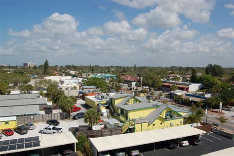 Siesta Key Village taken from the 6th floor of an Ocean Blvd condo | Siesta key village, Magical ...