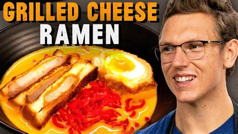 Grilled Cheese Ramen Recipe - YouTube