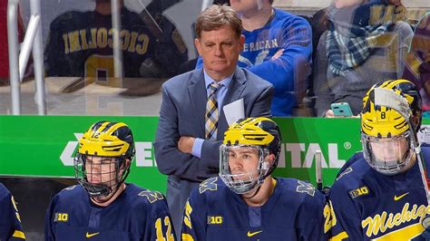 Michigan ice hockey coach Mel Pearson ousted following investigation ...