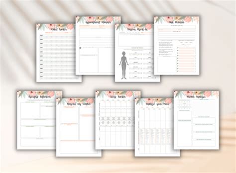 Anxiety Journal: Therapy Journal Worksheets - Boutique Printables