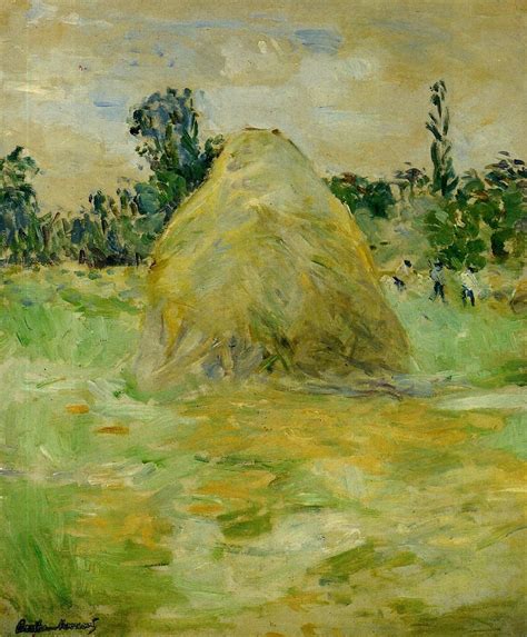 Haystack - Berthe Morisot - oil painting reproduction - China Oil ...