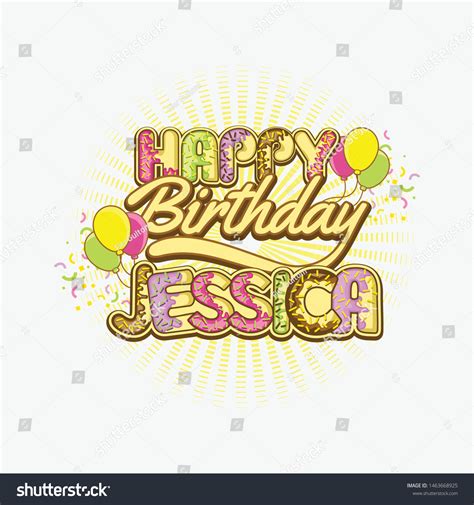 Happy Birthday Jessica Photos and Images | Shutterstock