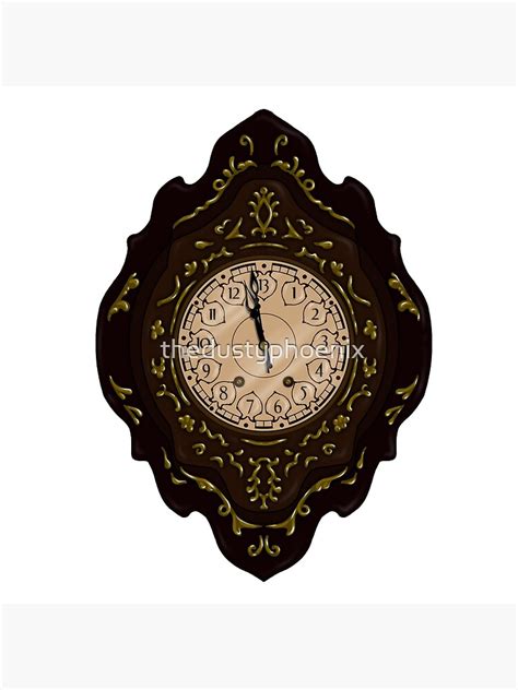 "13th Hour" Clock for Sale by thedustyphoenix | Redbubble