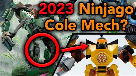 LEGO Ninjago Cole Mech Coming in 2023??? (and also avatar sets revealed ig 🙄) - YouTube