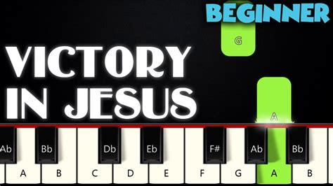 Victory In Jesus | BEGINNER PIANO TUTORIAL + SHEET MUSIC by Betacustic - YouTube