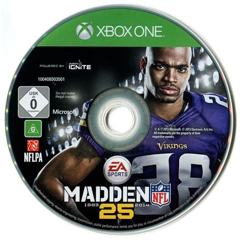 Madden NFL 25 cover or packaging material - MobyGames