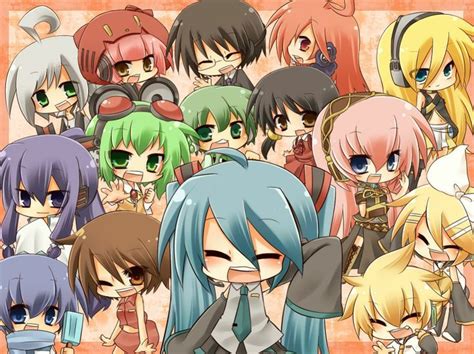 Anime Love Chibi - wallpaper