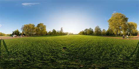 Park 360 HDRI panorama in 30k, 15k and 4k resolution