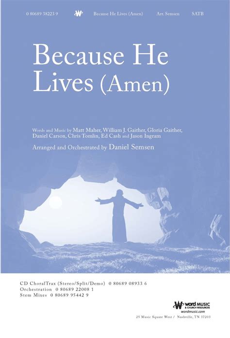 Because He Lives (Amen) | Semsen Music