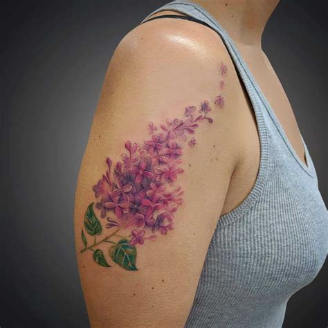 Top 20 Lilac Tattoo Ideas and Their Symbolisms