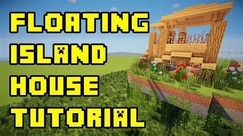 Minecraft: Floating Island Survival House/Base Tutorial Xbox/PE/PS3/PC ...