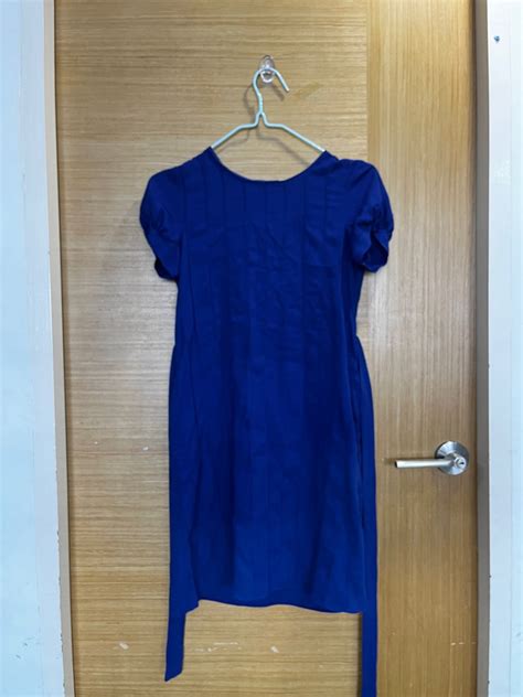 Navy Blue Dress, Women's Fashion, Dresses & Sets, Dresses on Carousell