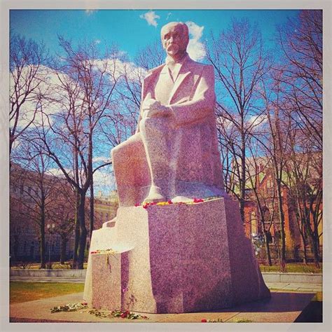 Monument to Rainis :: LIVE RīGA | Monument, Poetry day, Riga