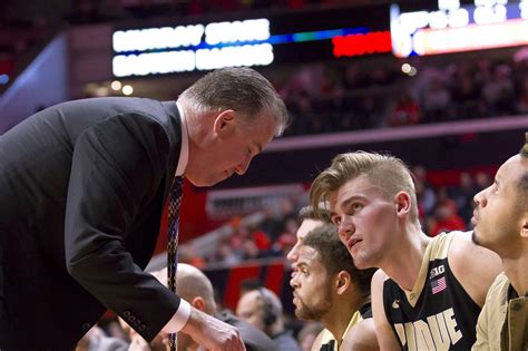 Purdue Basketball: Coach Painter Named to Top 10 - Hammer and Rails