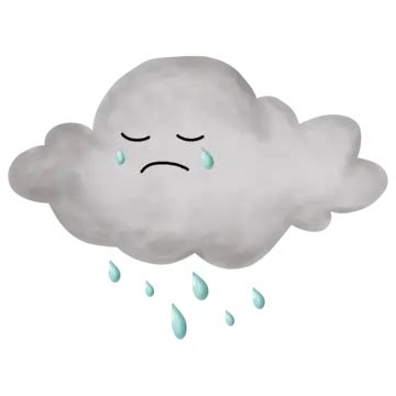 Rainy Clouds PNG Transparent, Rainy Day Raining Gray Clouds Clip Art, Rain, Gray, Clouds PNG ...