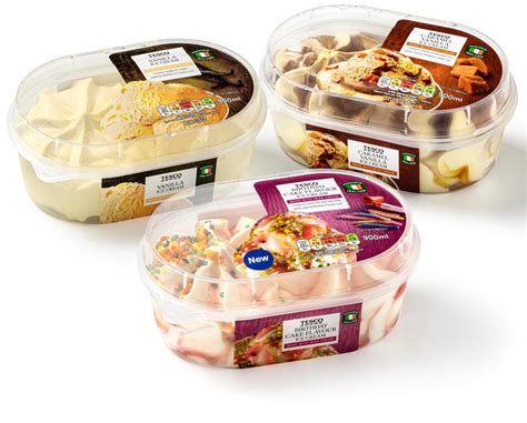 Tesco launches ice cream range with four cool new flavours