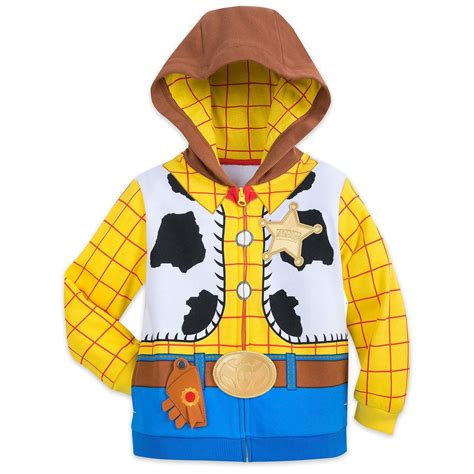 Sheriff Woody Costume Hoodie for Boys | Disney Store | Woody toy story, Woody costume, Disney ...