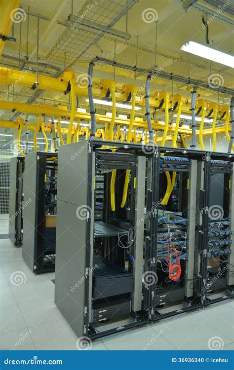 Data Center Racks Stock Photo - Image: 36936340