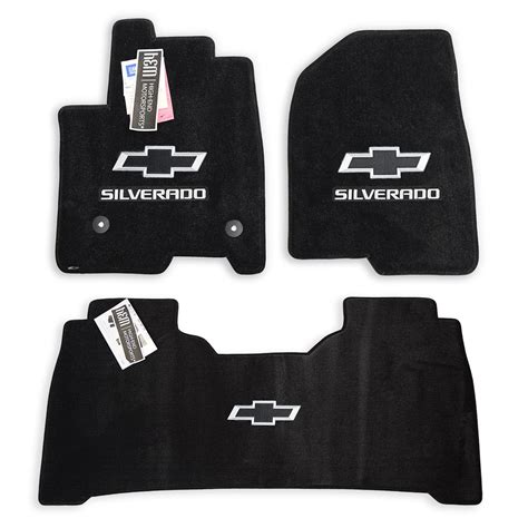 Chevrolet Silverado 1500 2500 3500 Floor Mats 2019-2023