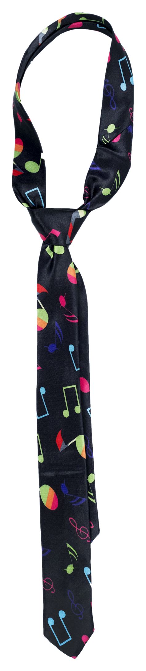 Colourful Musical Notes Tie | ThePiano.SG