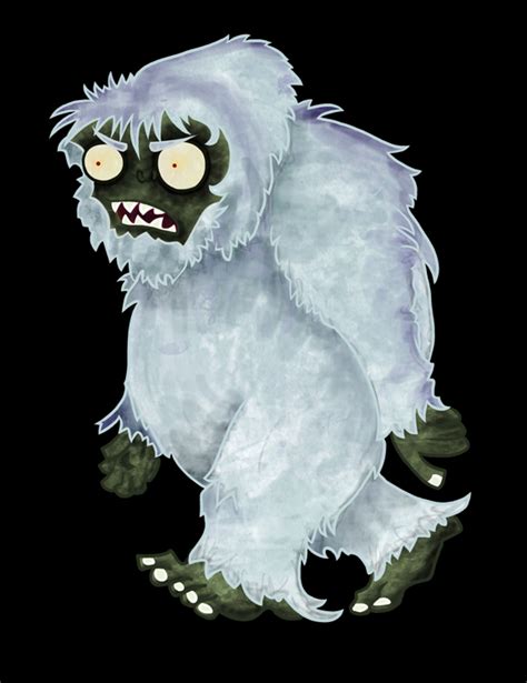 Plants vs Zombies: Yeti Zombie by IceQueen-- on DeviantArt