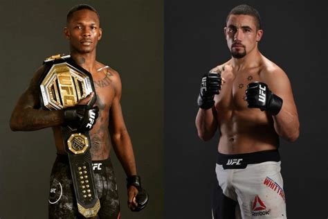 Israel Adesanya vs Robert Whittaker 2 official for UFC 271 on February 12