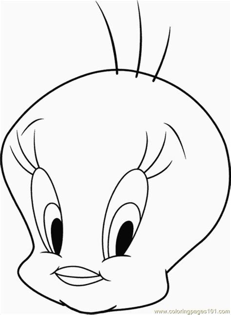 Free Printable Tweety Bird Coloring Pages For Kids | Bird coloring pages, Tweety bird drawing ...