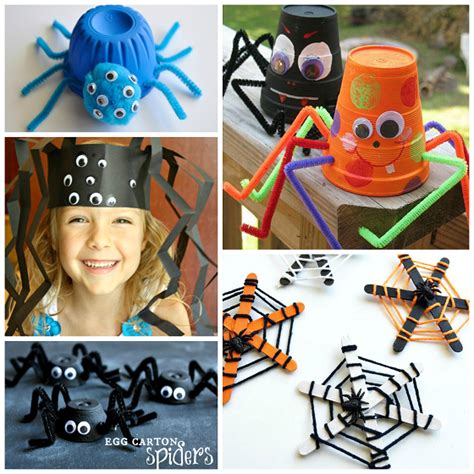 Cutesy Spider Crafts to Make for Halloween - Crafty Morning