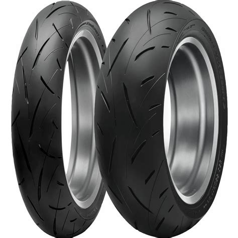 Dunlop Sportmax Roadsport 2 Tire Set - CBR600F4 CBR600RR VFR800 VTR1000F