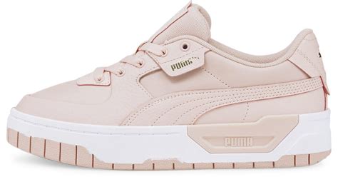 PUMA Leather Cali Dream Lth Trainers in Chalk Pink- White (Pink) | Lyst