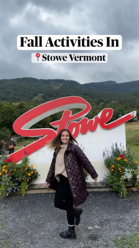 Fall Activities to try in Stowe Vermont | Fall Vacation Guide | Charmed ...