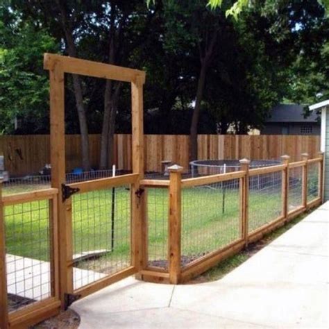 Top 60 Best Dog Fence Ideas - Canine Barrier Designs | Backyard dog area, Patio fence, Backyard ...