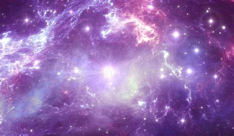 Reflection Nebula the Site of Star Formation, Nebula Radiates by Reflected Star Light Stock ...
