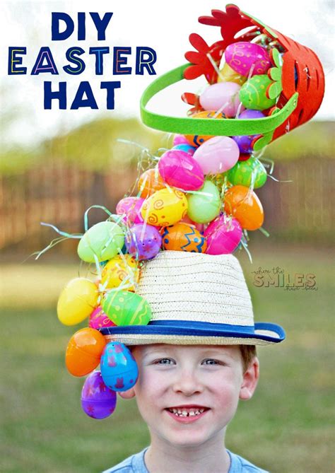 Easter Hat: A Gravity-Defying Basket'O'Eggs! | Easter crafts, Plastic ...