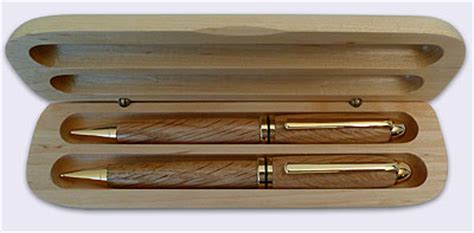 Wood Pen & Pencil Sets | Wooden Pens & Mechanical Pencils | Slimline, Designer, Cigar