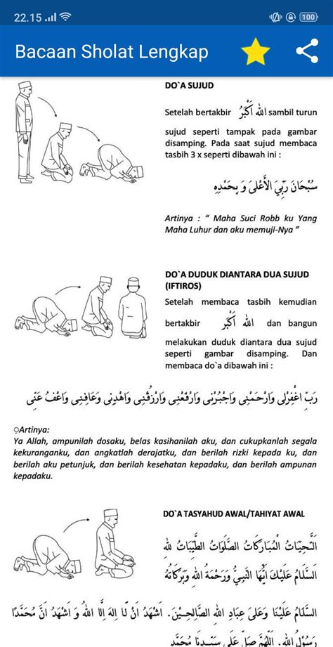 Bacaan Sholat Lengkap