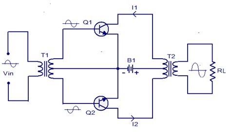 class b push pull amplifier circuit diagram - Wiring Diagram and Schematics