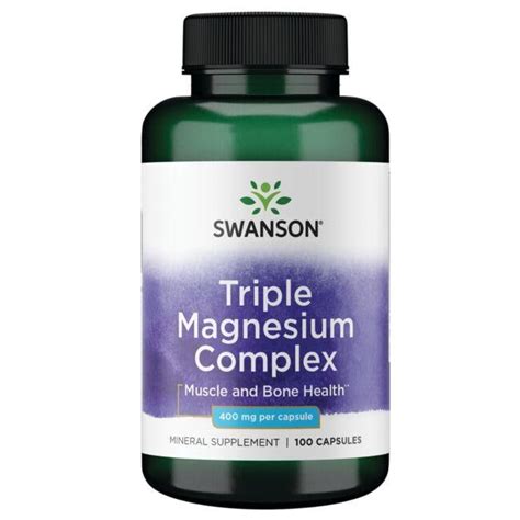 Magnesium Complex Supplement - Swanson Health Products