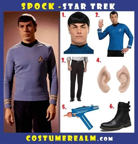 Dress Like Spock : Transforming Into The Star Trek Character