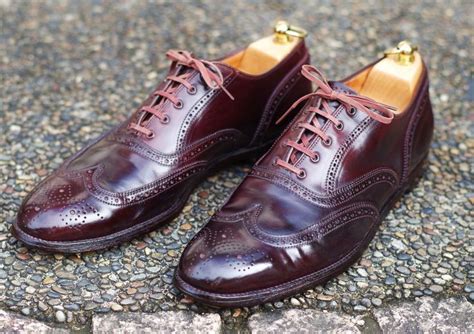 1987 Brooks Brothers Shell Cordovan Wingtip | Shell cordovan shoes ...