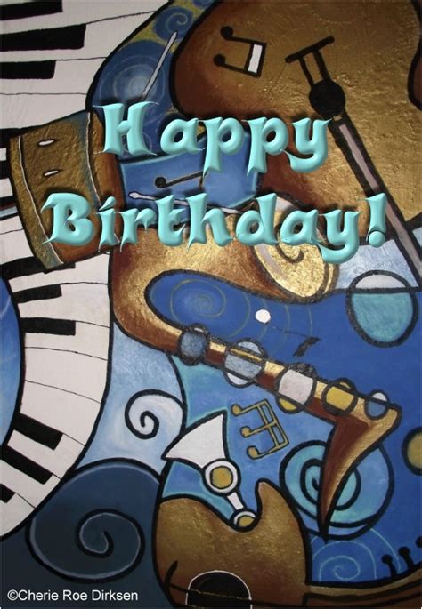 Free Electronic Birthday Cards with Music Musical Instruments Cherie Roe Dirksen | BirthdayBuzz