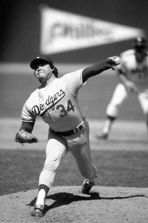 Fernando Valenzuela Los Angeles Dodgers Editorial Photo - Image of ...