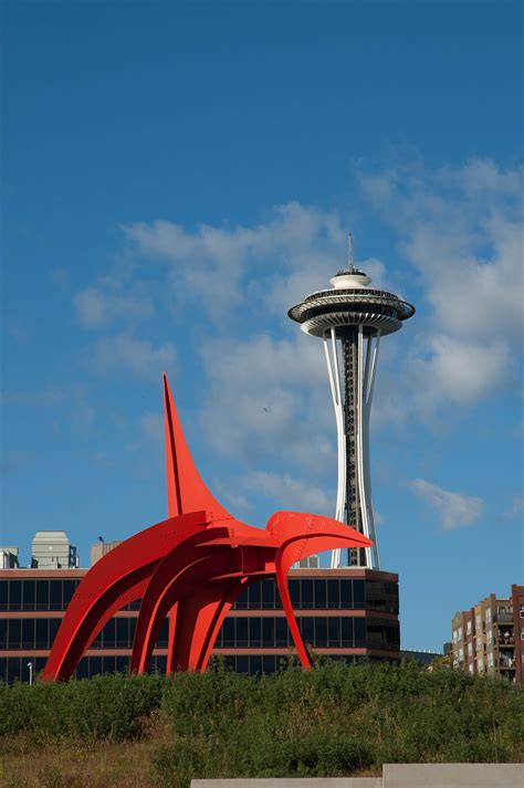 The Eagle in the Olympic Sculpture Park, Seattle, Washington | Widest