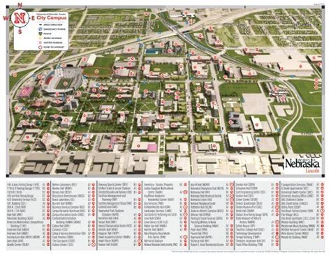 Unl City Campus Map - Alyssa Marianna