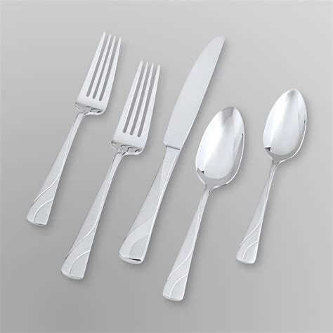 Oneida 20-Piece River Stainless-Steel Flatware Set