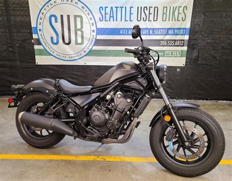 2021 Honda Rebel 500 abs | Seattle Used Bikes