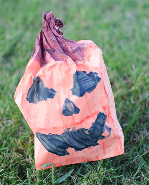 Paper Bag Pumpkins | What Can We Do With Paper And Glue