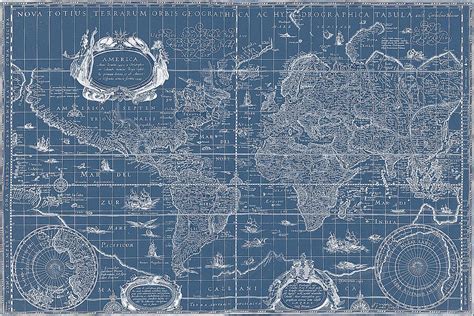 Blueprint World Map, 1630 – Image Conscious