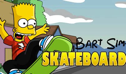 [GAME ONLINE] Bart Simpson Skateboarding